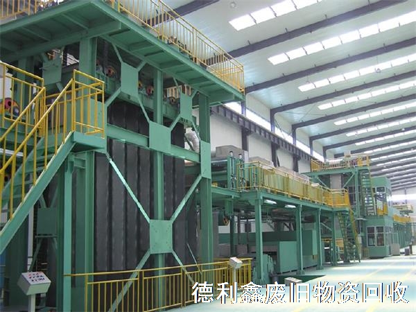 鍍鋅生產線回收，彩圖流水線設備回收